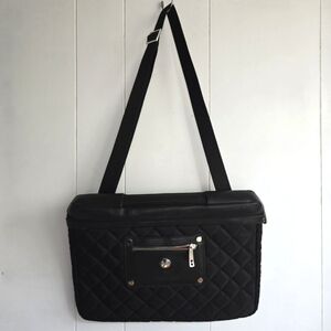 Black Quilted Shoulder Bag